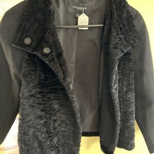 Ann Taylor Black Teddy Jacket